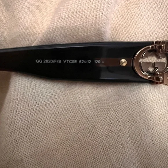 Gucci Brown Radiant Crystals GG 2820/F/S Sunglasses. No Scratches No Case - Picture 5 of 9